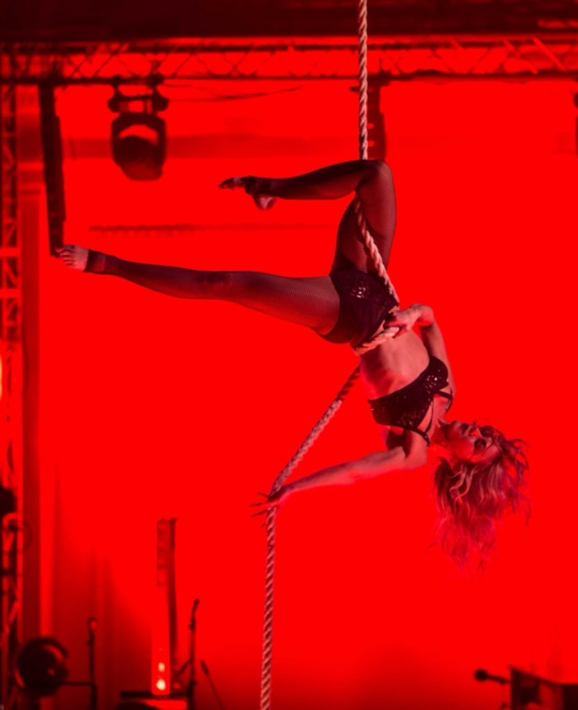 A rope performer aerialist. Charity event planner.