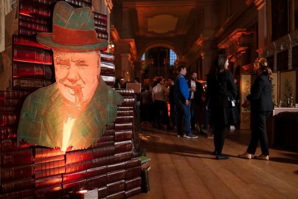 Winston Churchill set design